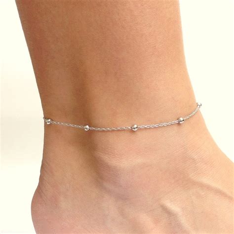 11 inch ankle bracelets